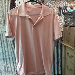 Old Navy Light Pink Polo Shirt